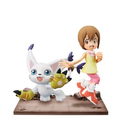 Hikari & Gatomon - Digimon Adventures - Figure